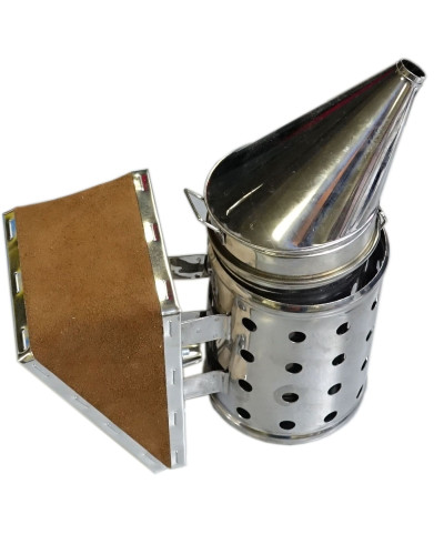 Димар пасічний  малий (з огорожею) нержав. H17 23см.