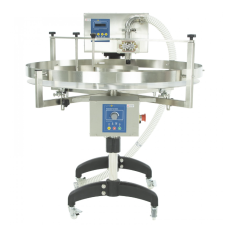 Пристрій для дозування, кремування і накачування меду з столом обертовим (зубчастий модуль)