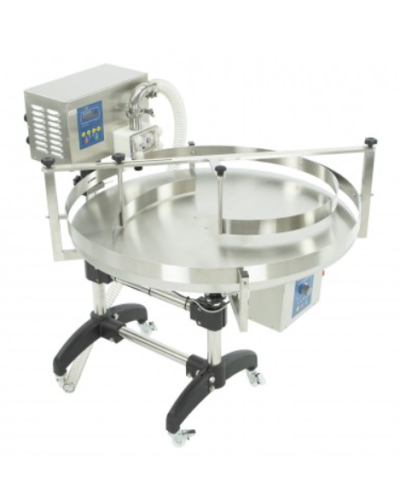 Пристрій для дозування, кремування і накачування меду з столом обертовим (зубчастий модуль)