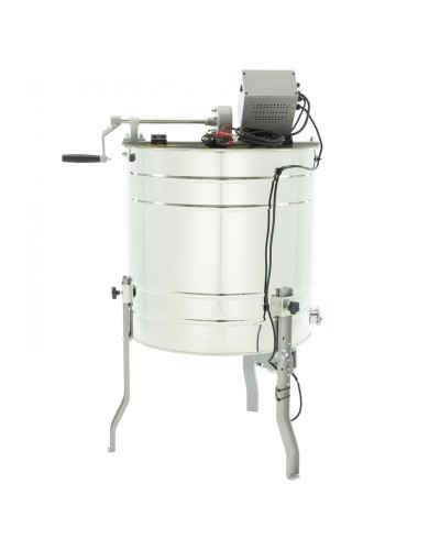 Медогонка діагональна 4-рамкова ручна/електрична 220В/12В Ø600мм Lyson Optima Медогонка діагональна 4-рамкова ручна/електрична 220В/12В Ø600мм Lyson Optima