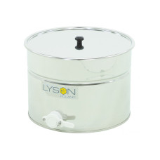 Відстійник нержав. 30 л з клапаном пластиковим 6/4" (Ø 400, H 300)