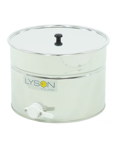 Відстійник нержав. 30 л з клапаном пластиковим 6/4" (Ø 400, H 300)