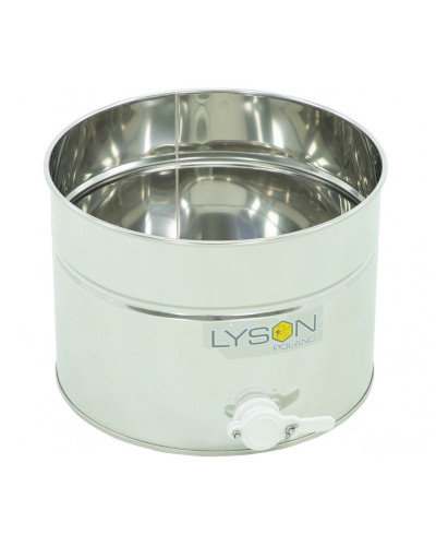 Відстійник нержав. 30 л з клапаном пластиковим 6/4" (Ø 400, H 300) Відстійник нержав. 30 л з клапаном пластиковим 6/4" (Ø 400, H 300)