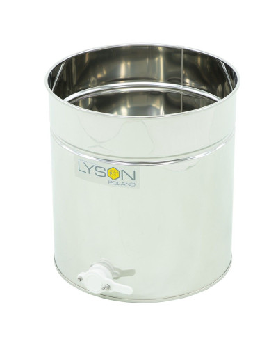 Відстійник нержав. 50 л з клапаном пластиковим 6/4" (Ø 400, H 440) Відстійник нержав. 50 л з клапаном пластиковим 6/4" (Ø 400, H 440)