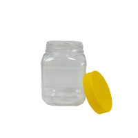 Банка пластикова 0,450л. (квадрат.)