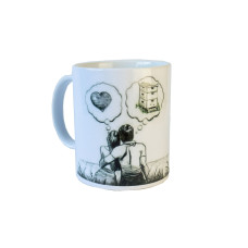 Кружка керамічна з логотипом