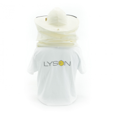 Шляпа пчеловодческая из льна (полотно сзади)