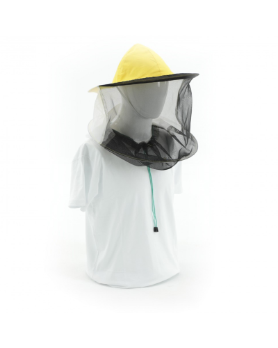 Шляпа пчеловодческая (сетка сзади, сетка стеганная спереди)