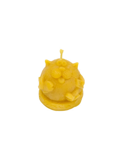 Свічка з воску "Кіт з рибою"