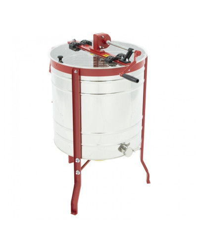 Медогонка діагональна 5-рамкова Рута ручна/електрична 220В/12В Ø600мм Lyson Classic