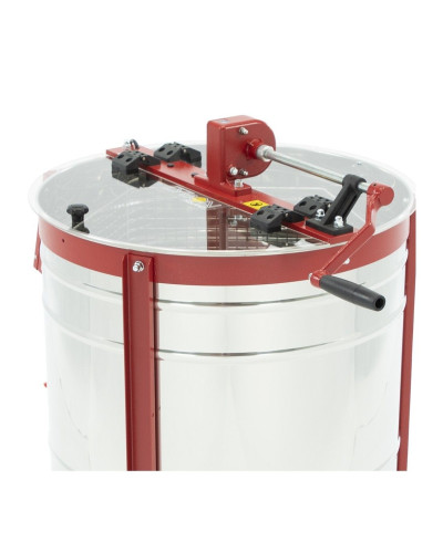 Медогонка діагональна 5-рамкова Рута ручна/електрична 220В/12В Ø600мм Lyson Classic