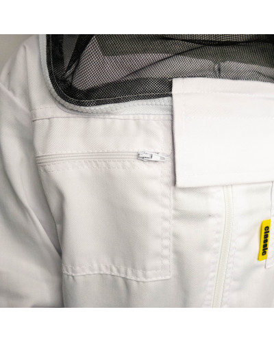 Комбінезон бджолярський, дитячий, з капелюхом і лицевою сіткою