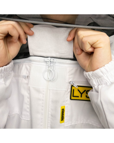 Комбінезон бджолярський, дитячий, з капелюхом і лицевою сіткою