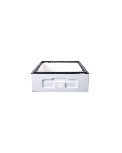 Корпус вулика на 10 рамок Дадан 1/2 Lyson пінополістирольний нефарбований