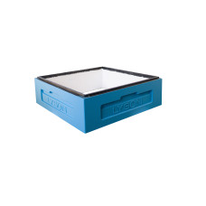 Корпус улья на 12 рамок Дадан 1/2 Lyson пенополистирольный крашеный