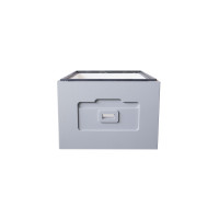 Корпус вулика на 10 рамок Дадан Lyson пінополістирольний фарбований (сірий)