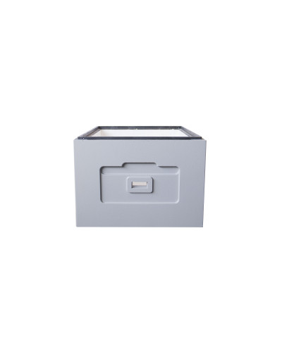 Корпус вулика на 10 рамок Дадан Lyson пінополістирольний фарбований (сірий)