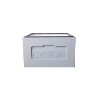 Корпус вулика на 10 рамок Дадан Lyson пінополістирольний фарбований (сірий)