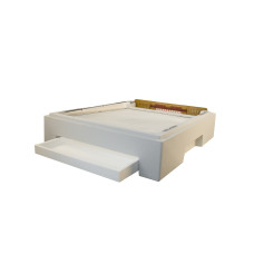 Дно для 10-ти рамочного улья Lyson пенополистирольное гигиеническое крашенное (серое)