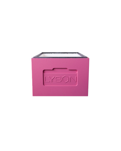 Корпус вулика на 10 рамок Дадан Lyson пінополістирольний фарбований (рожевий)