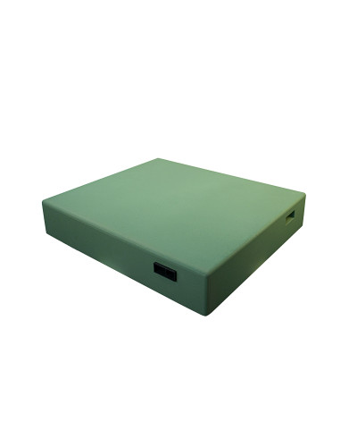 Дашок для 10-ти рамкового вулика Lyson пінополістирольний високий фарбований (зелений колір)