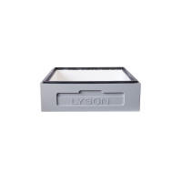 Корпус вулика на 10 рамок  Дадан 1/2 Lyson пінополістирольний фарбований (сірий)