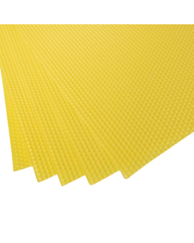 Вощина цветная (пастельно желтая)