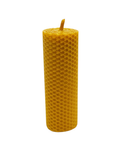 Свічка з вощини золота (13,5 см)