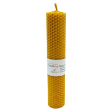 Свічка з вощини золота (20 см)
