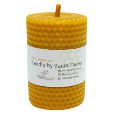 Свічка з вощини золота (8,5 см)