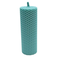 Свічка з вощини морська хвиля (13,5 см)