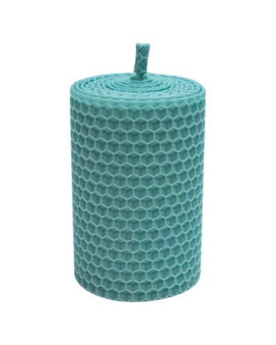 Свічка з вощини морська хвиля (8,5 см)