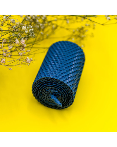 Свічка з вощини синя (13,5 см)