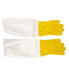 Рукавиці шкіряні Пасічні (жовті)