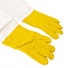 Рукавиці шкіряні Пасічні (жовті)