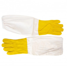 Рукавиці шкіряні Пасічні (жовті)