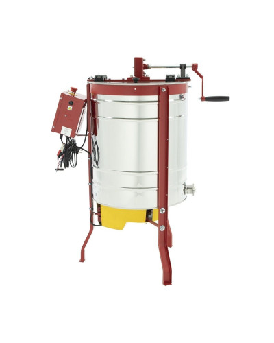 Медогонка діагональна 3-рамкова ручна/електрична 220В/12В Ø500мм Lyson Classic