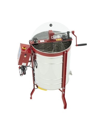 Медогонка діагональна 3-рамкова ручна/електрична 220В/12В Ø500мм Lyson Classic