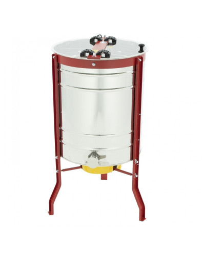 Медогонка диагональная 4-рамочная Рута электрическая 220В/12В Ø500мм Lyson Classic