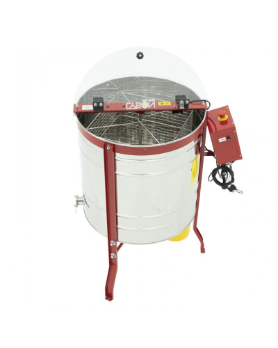 Медогонка діагональна 4-рамкова електрична 220В/12В Ø600мм Lyson Classic