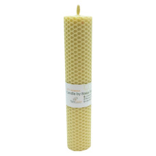 Свічка з вощини молочна (20 см)