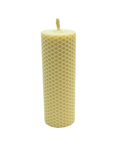 Свеча из молочной вощины (13,5 см)