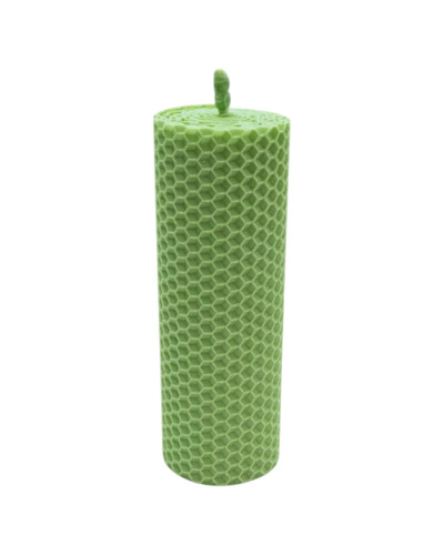 Свічка з вощини м'ятна (13,5 см) Свічка з вощини м'ятна (13,5 см)