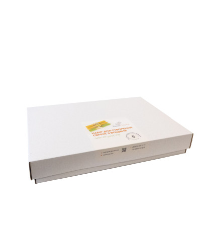 Набір для створення свічок з вощини (5 штук)