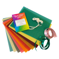 Набір для створення свічок з вощини (10 штук)