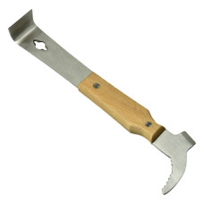 Стамеска пасічна 255 мм з дерев'яною ручкою