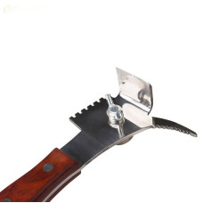 Стамеска пасічна 267 мм багатофункційна з кольоровою дерев'яною ручкою