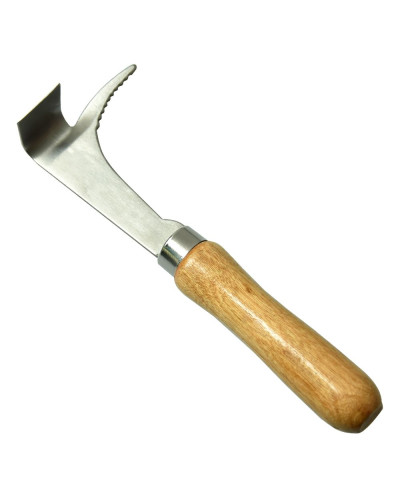 Стамеска пасічна 190 мм з дерев'яною ручкою