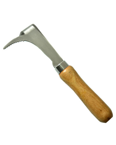 Стамеска пасічна 190 мм з дерев'яною ручкою