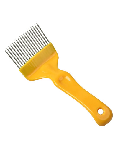 Вилка пасічна для розпечатування стільників (18 голок, пластикова ручка)